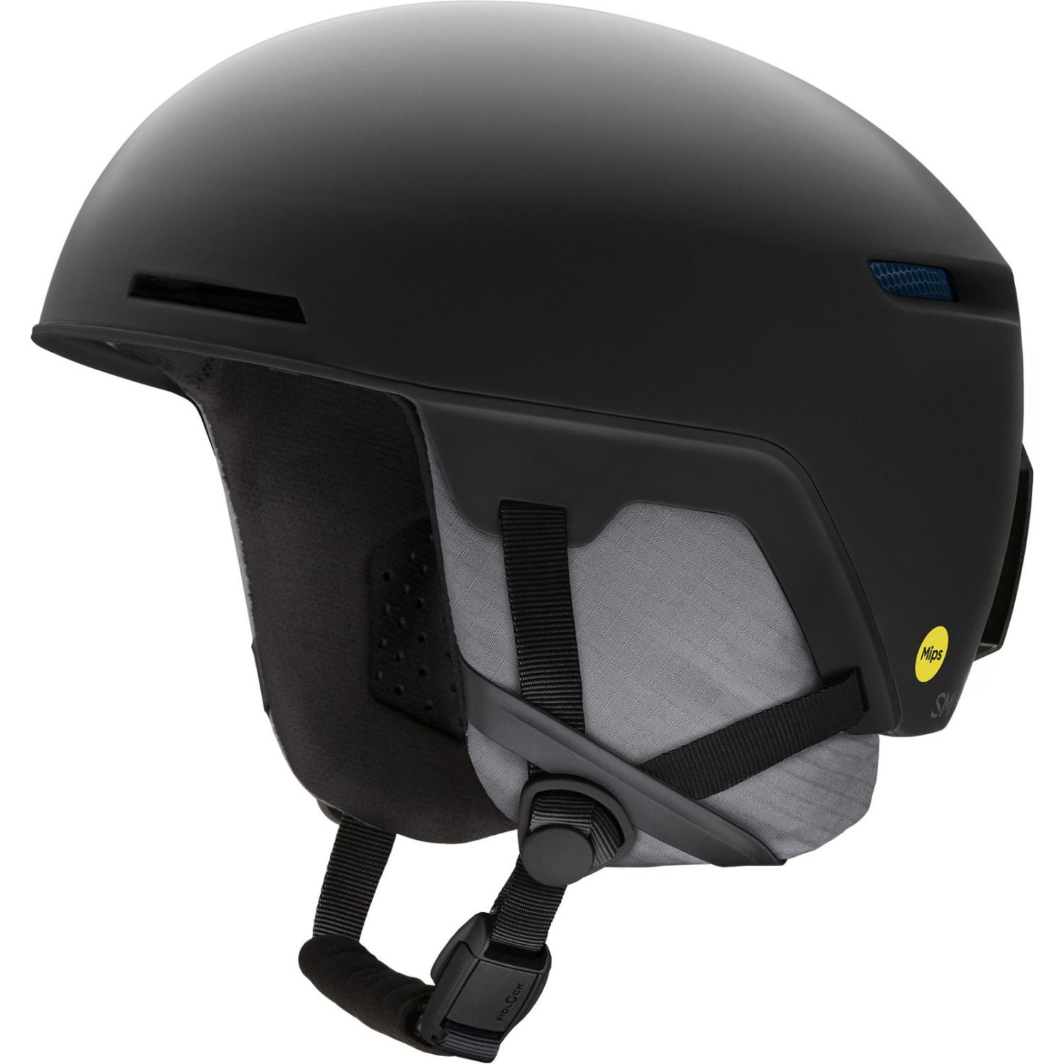 Smith Code, skihelm, zwart