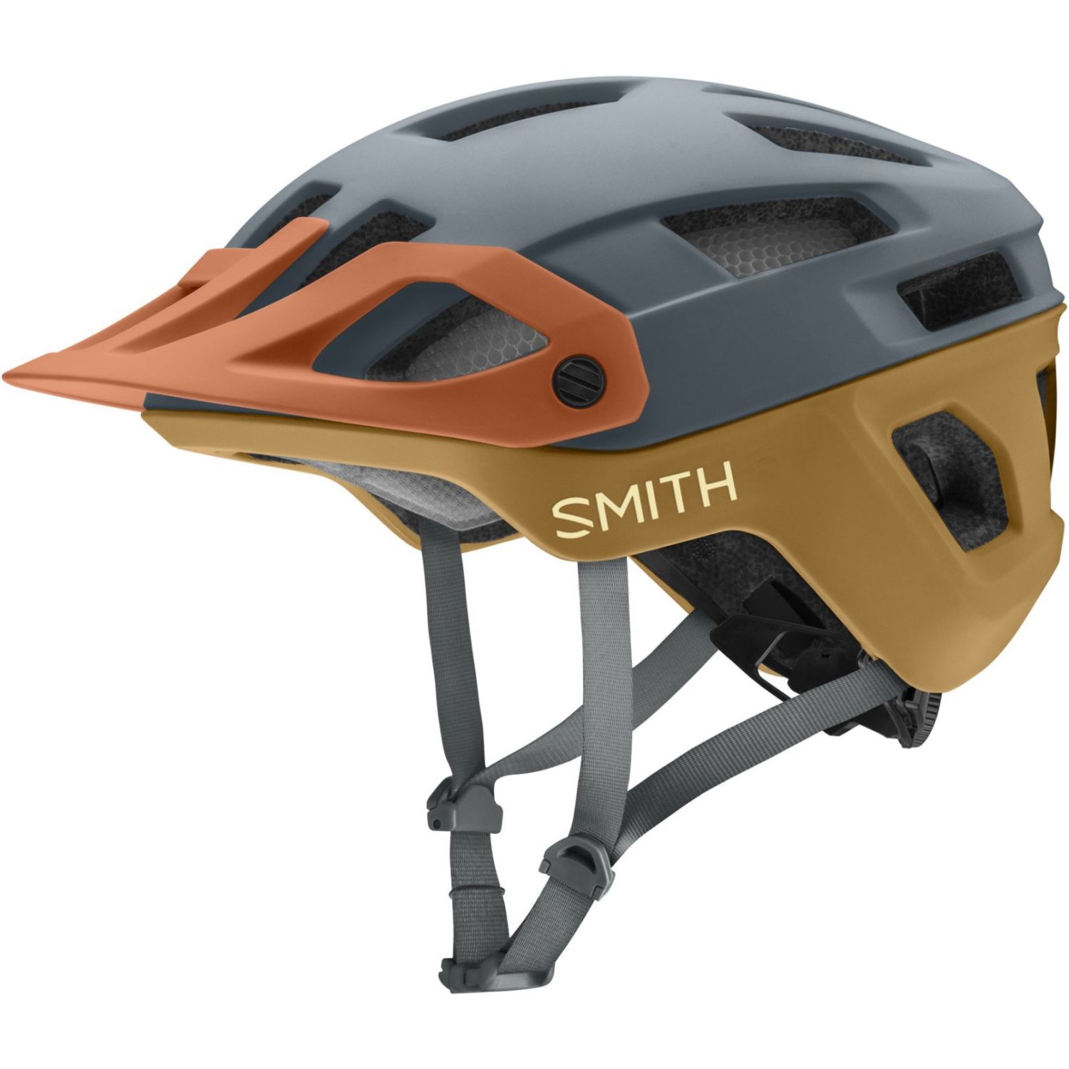 Smith Engage, fietshelm, mat flint
