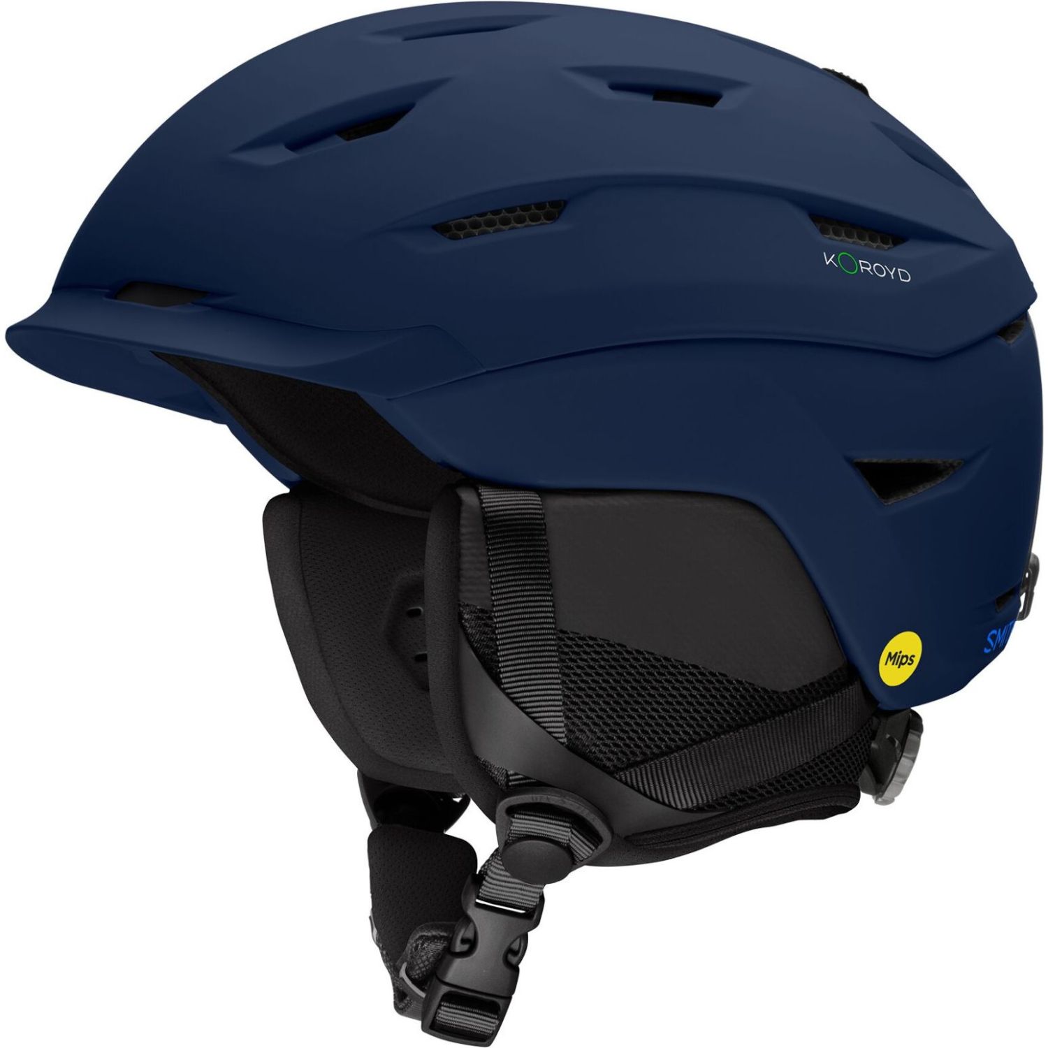 Smith Level, skihelm, blauw