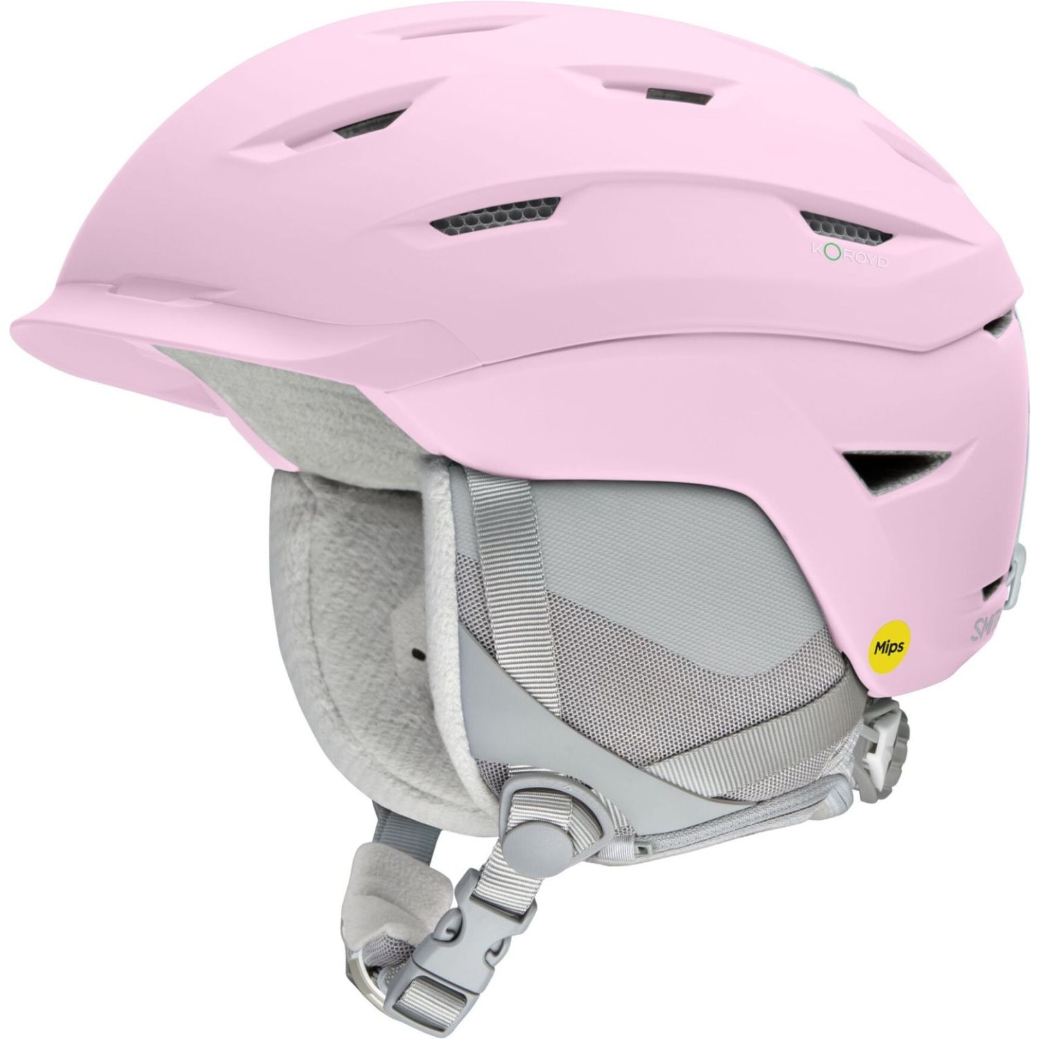 Smith Liberty Mips, skihelm, dames, roze