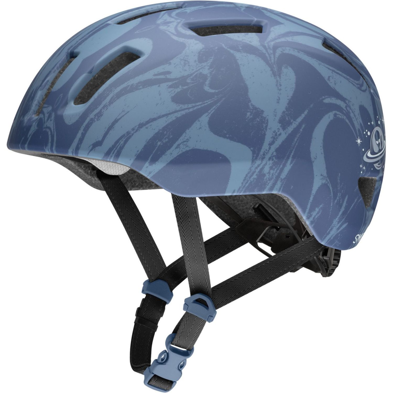 Smith Transit Mips fietshelm, junior, blauw