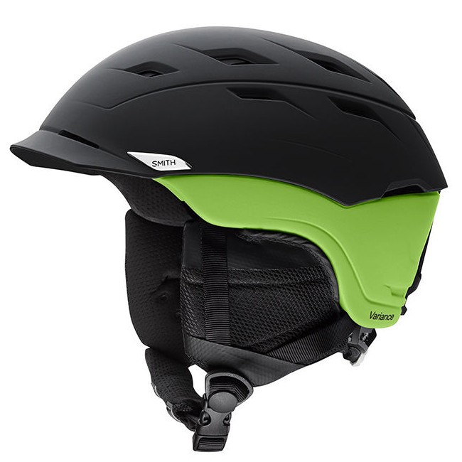 Smith Variance skihelm, zwart/groen
