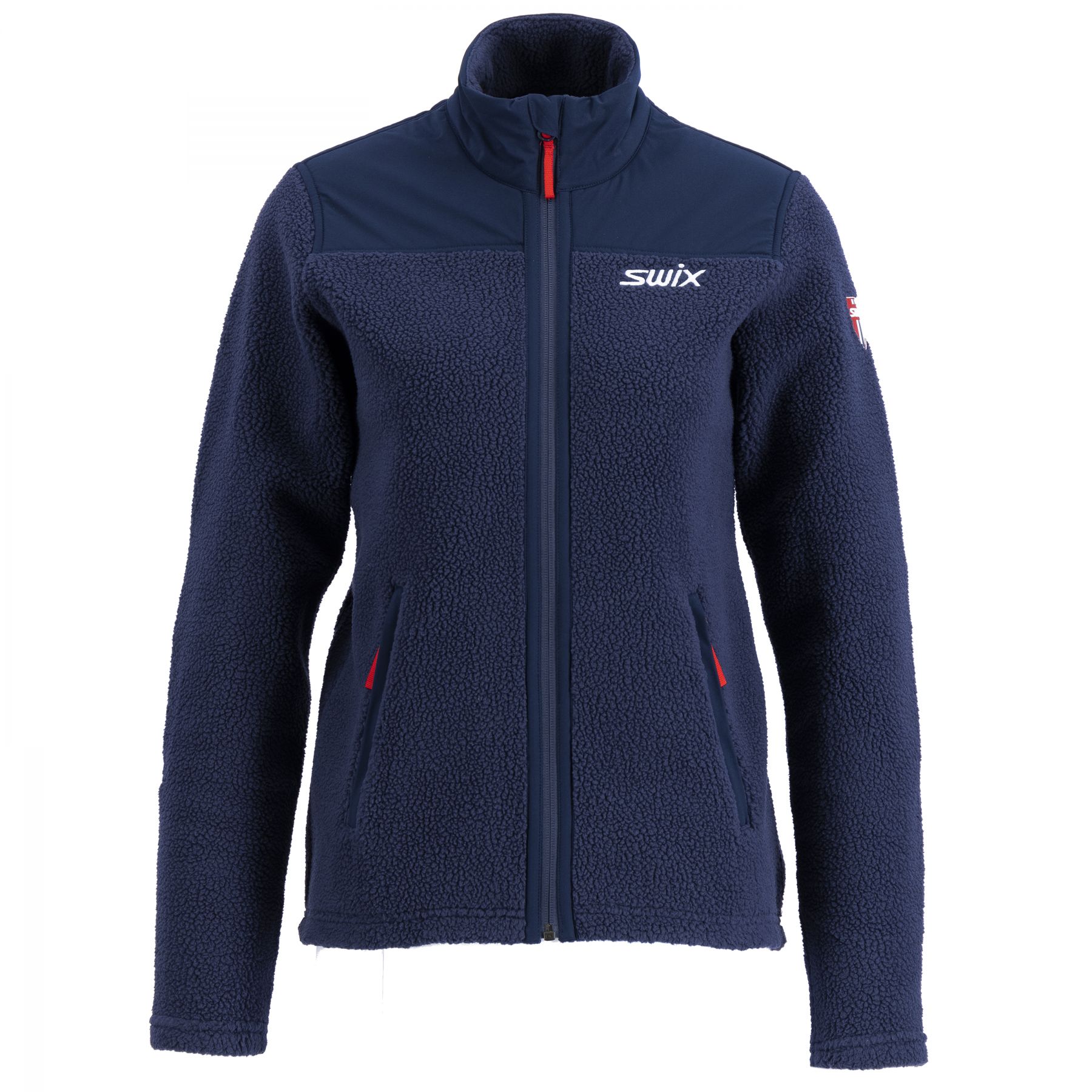 Swix Blizzard Midlayer, jas, dames, navy