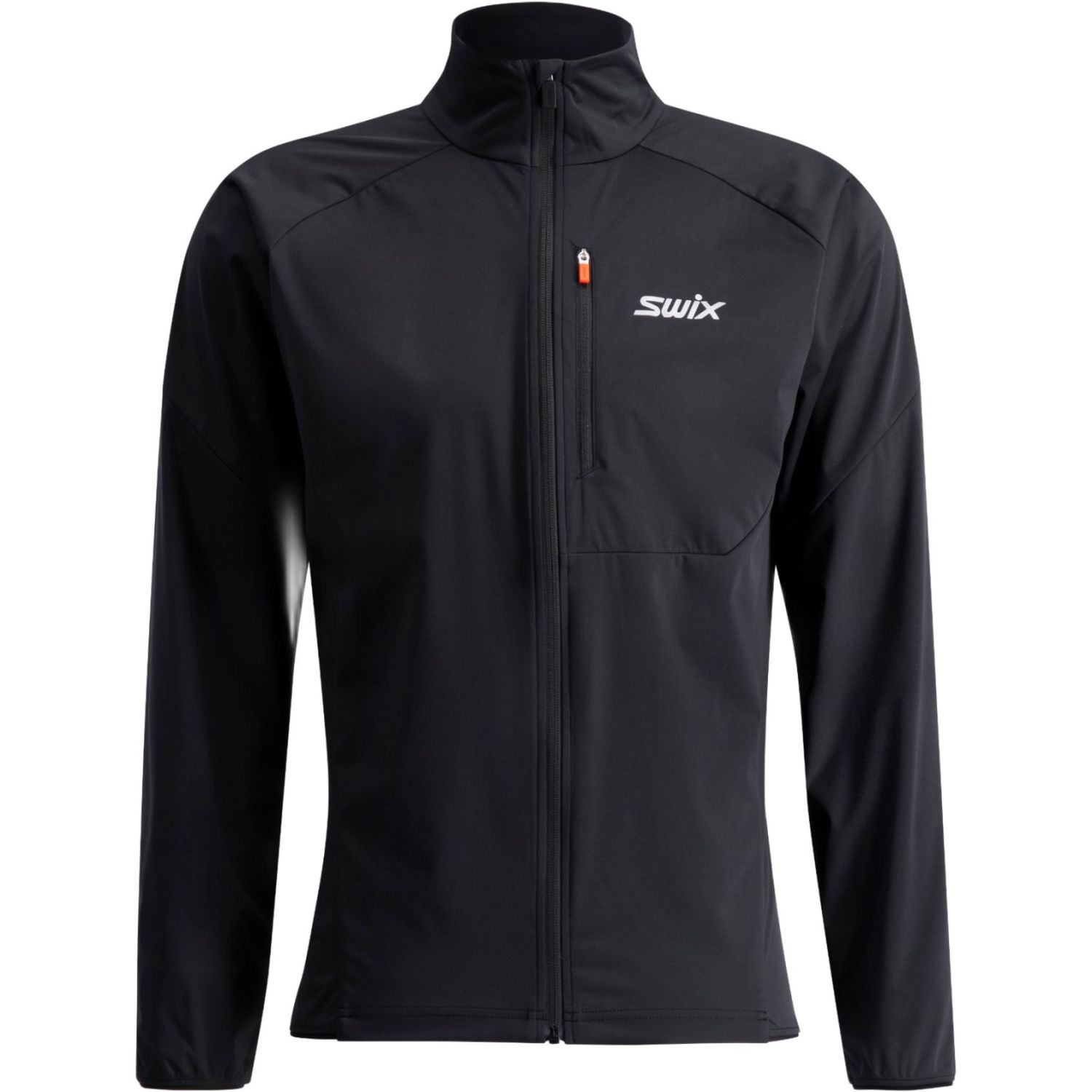 Swix Focus, softshell jas, heren, zwart