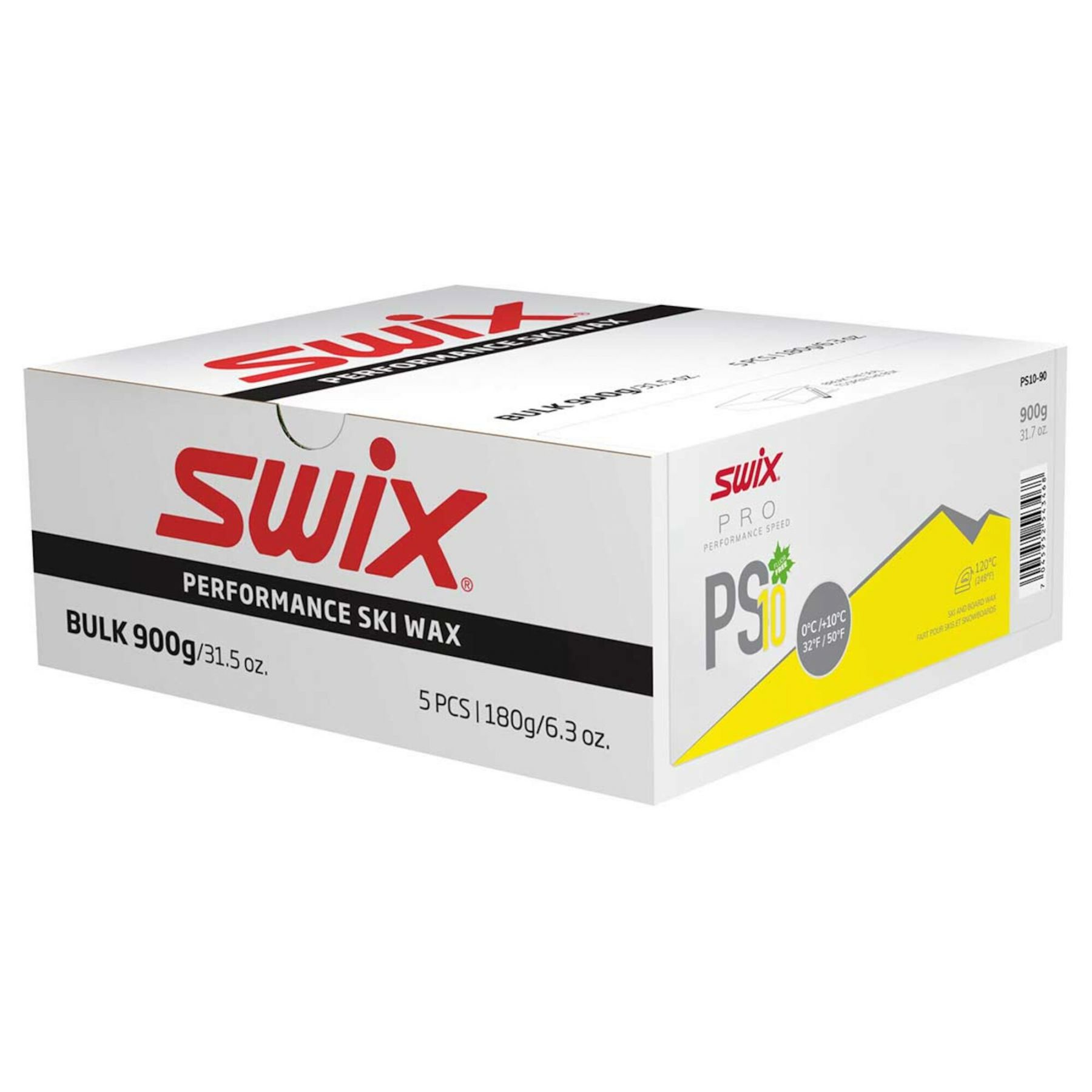 Swix Ps10 0ºc/+10ºc 900 G Was Geel