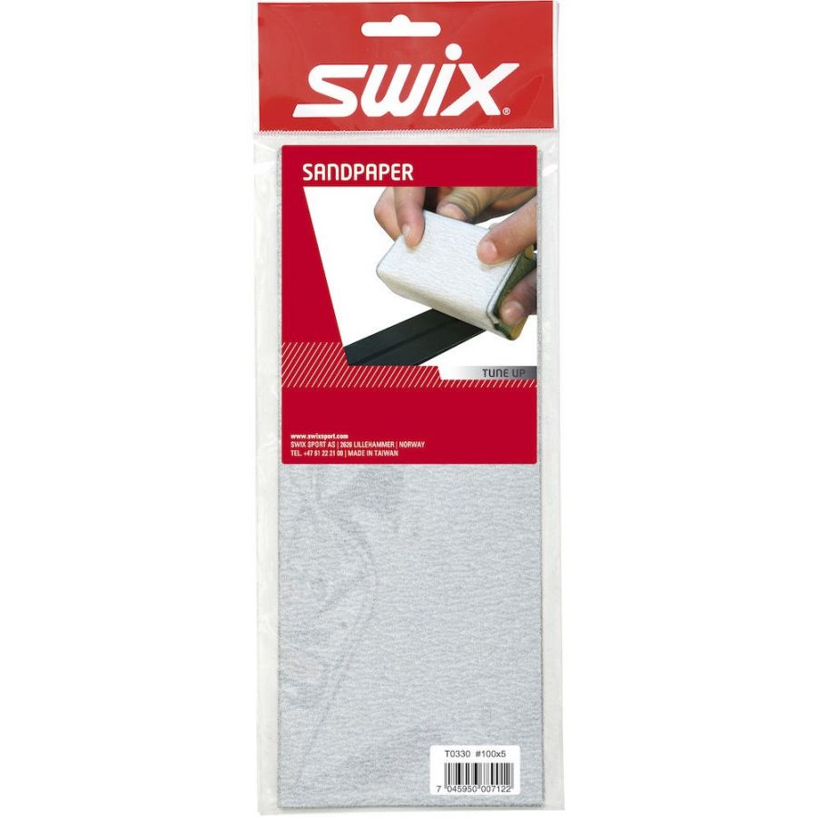 Swix Sandpaper, 5 stuks #100