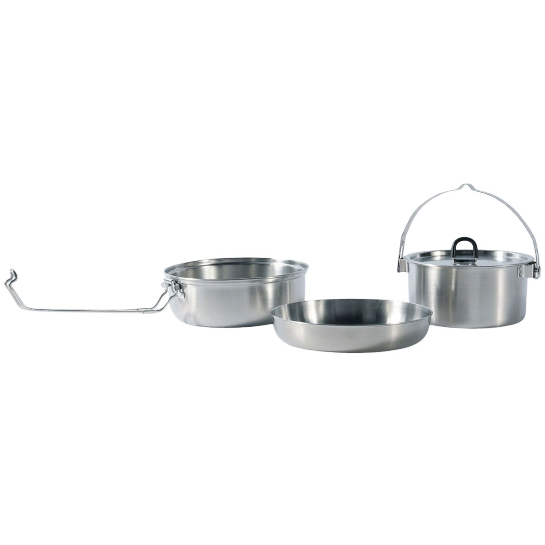 Tatonka Camp Set Large, kookset, zilver