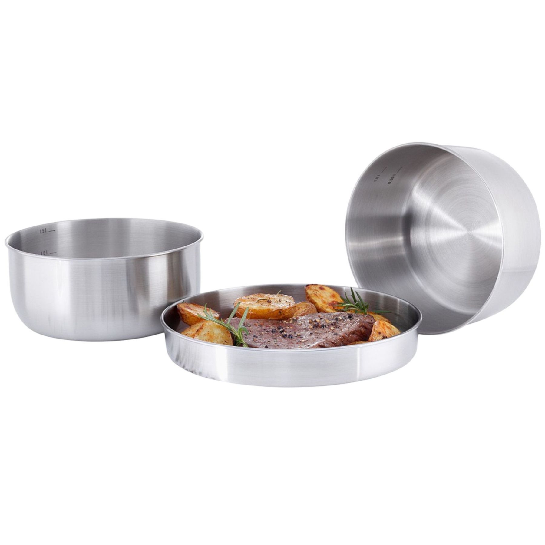 Tatonka Multi Pot Set, kookset, zilver