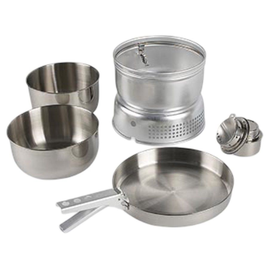 Tatonka Multi Set + A. Burner, kookset, zilver