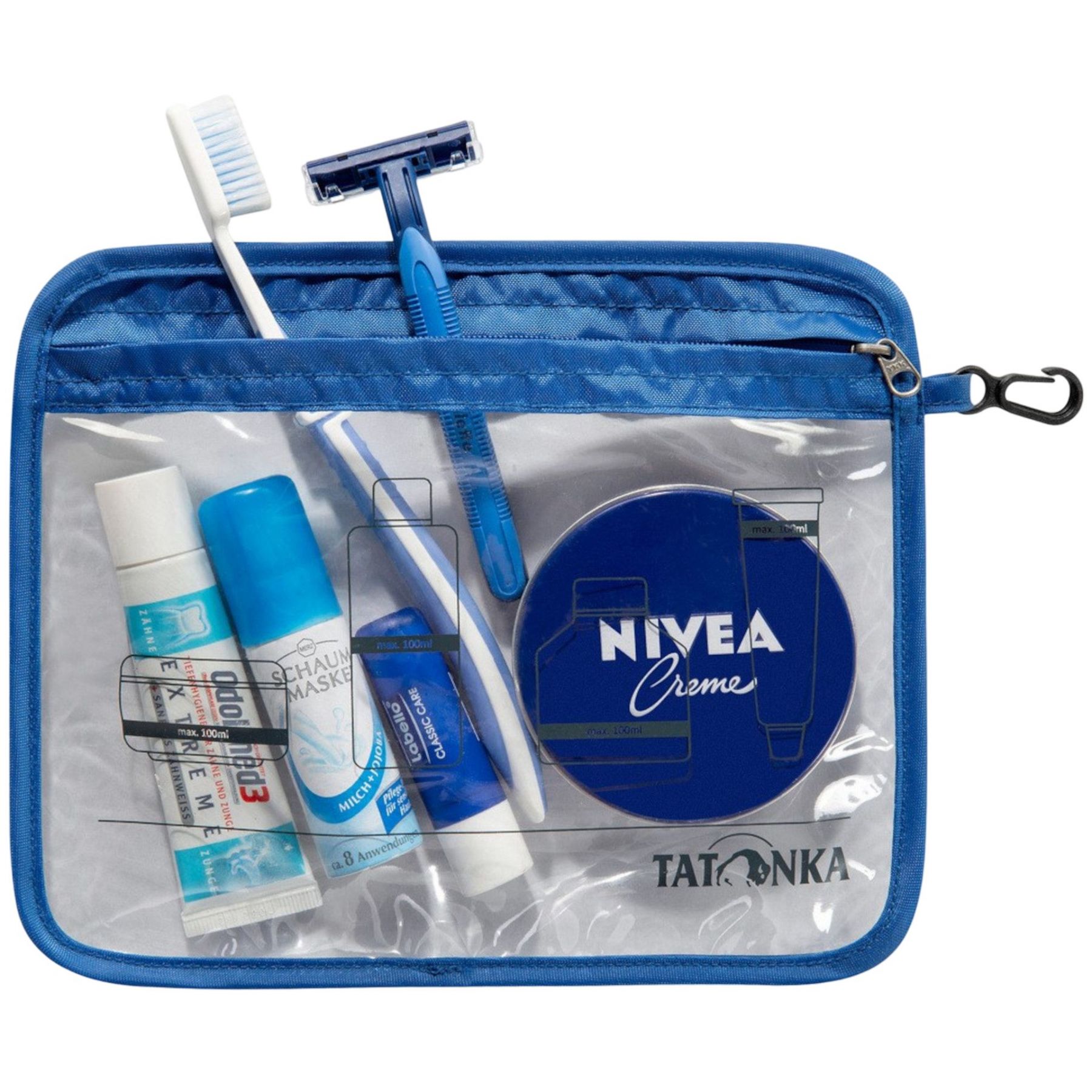 Tatonka Zip Flight Bag A5, verpakkingszak, blauw