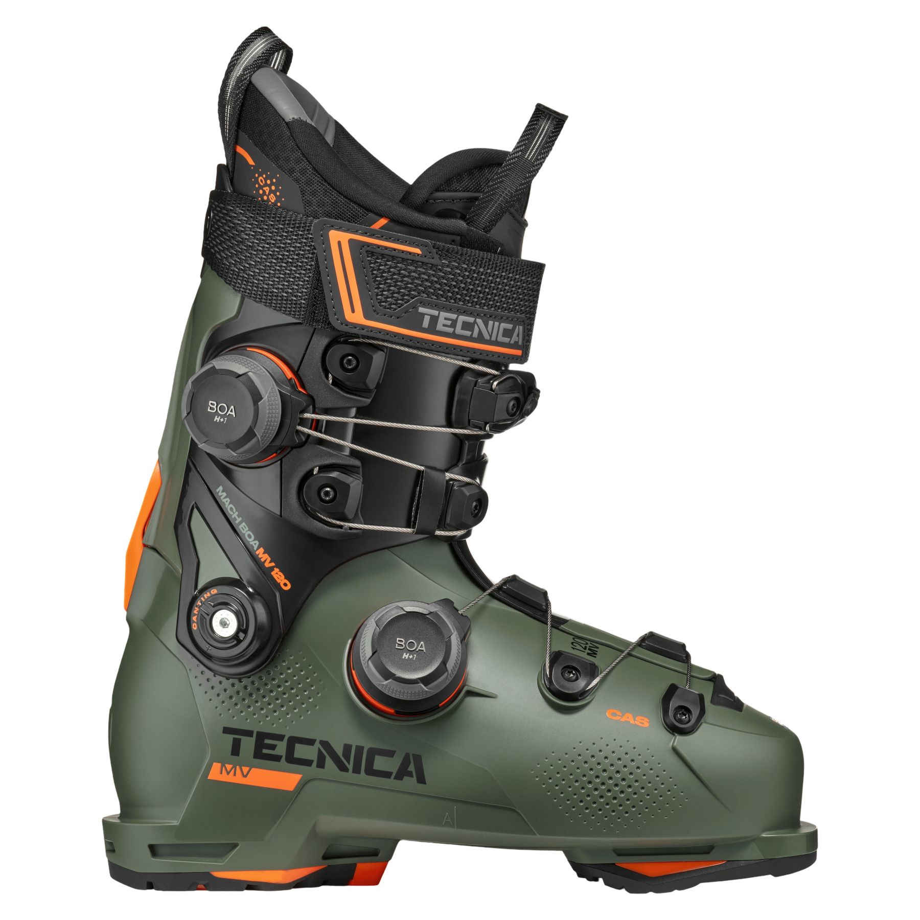 Tecnica Mach BOA MV 120 Dual, skischoenen, heren, groen