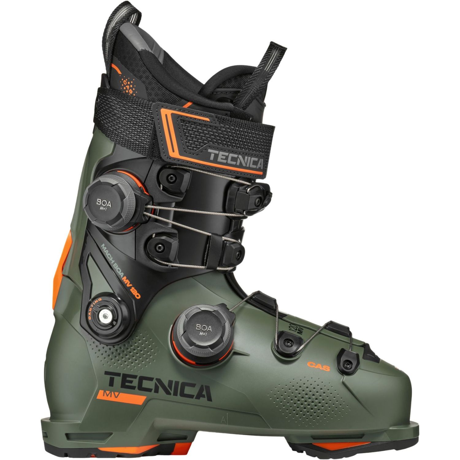Tecnica Mach BOA MV 120 Dual, skischoenen, heren, groen