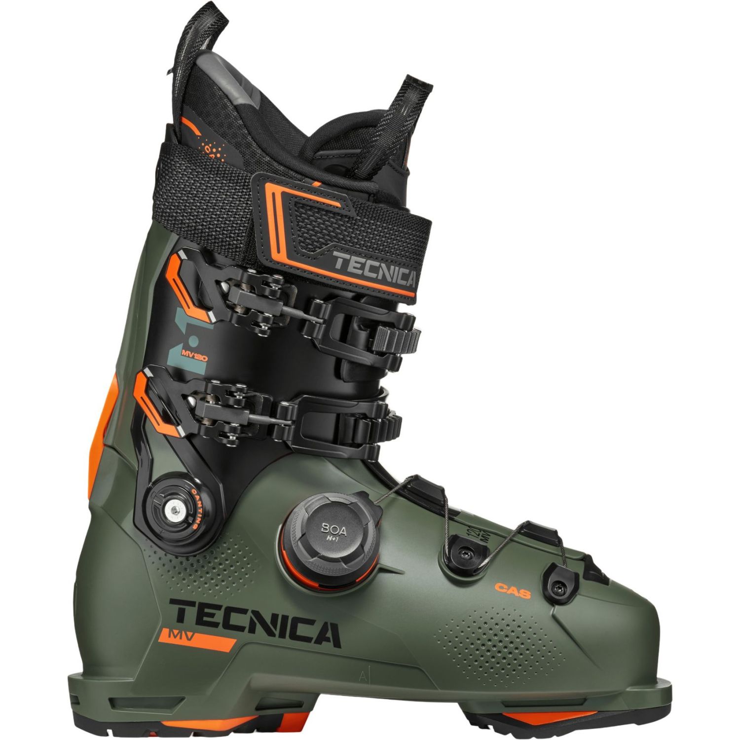 Tecnica Mach BOA MV 120 GW, skischoenen, heren, groen