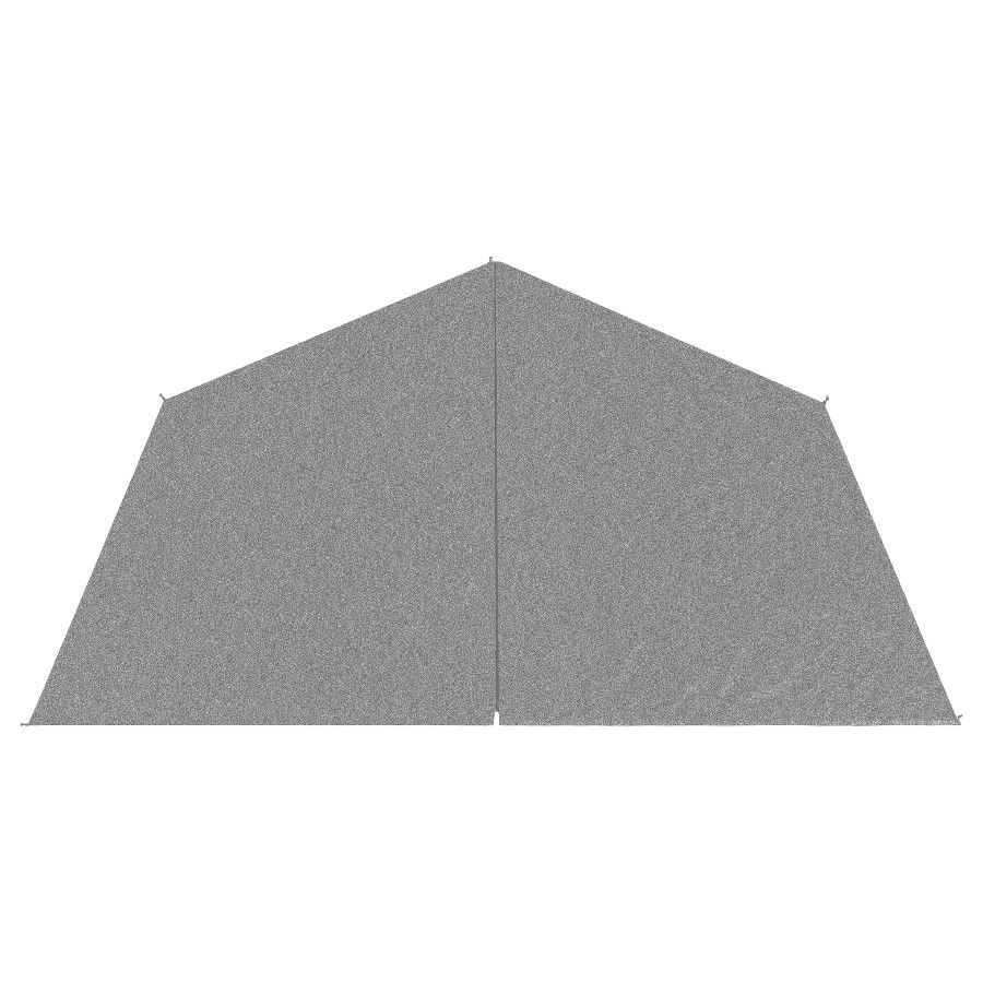 Tentipi Fleece Floor, Half, tentbodem, zwart