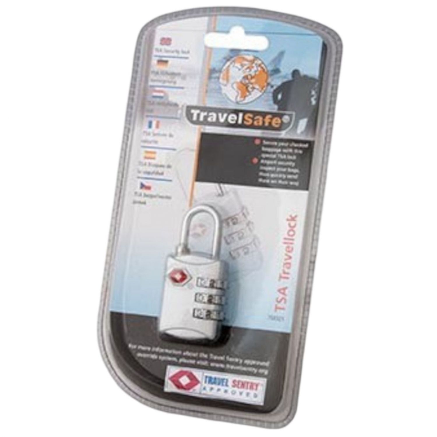 TravelSafe Combinatieslot TSA met code