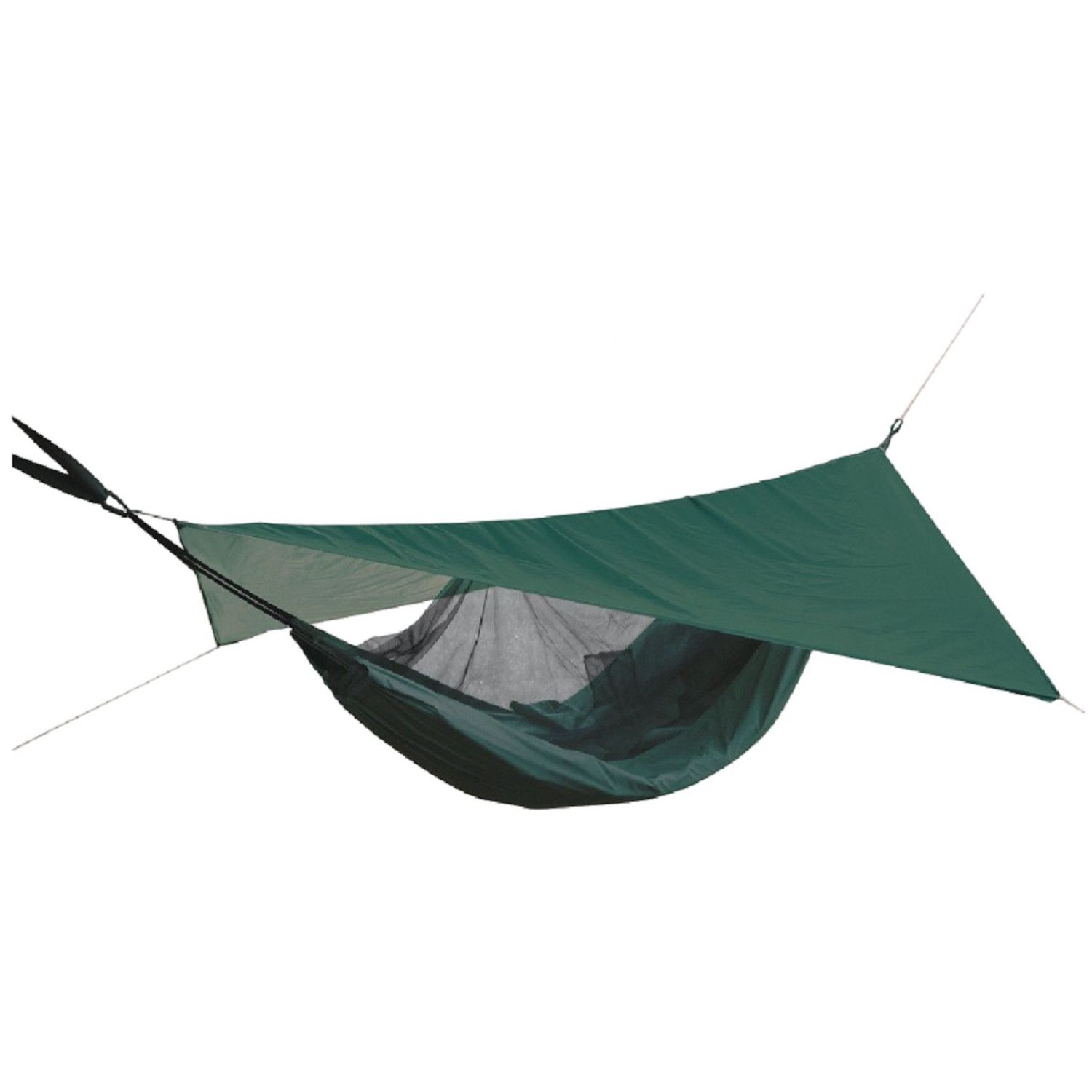 TravelSafe Hangmat met windscherm, groen