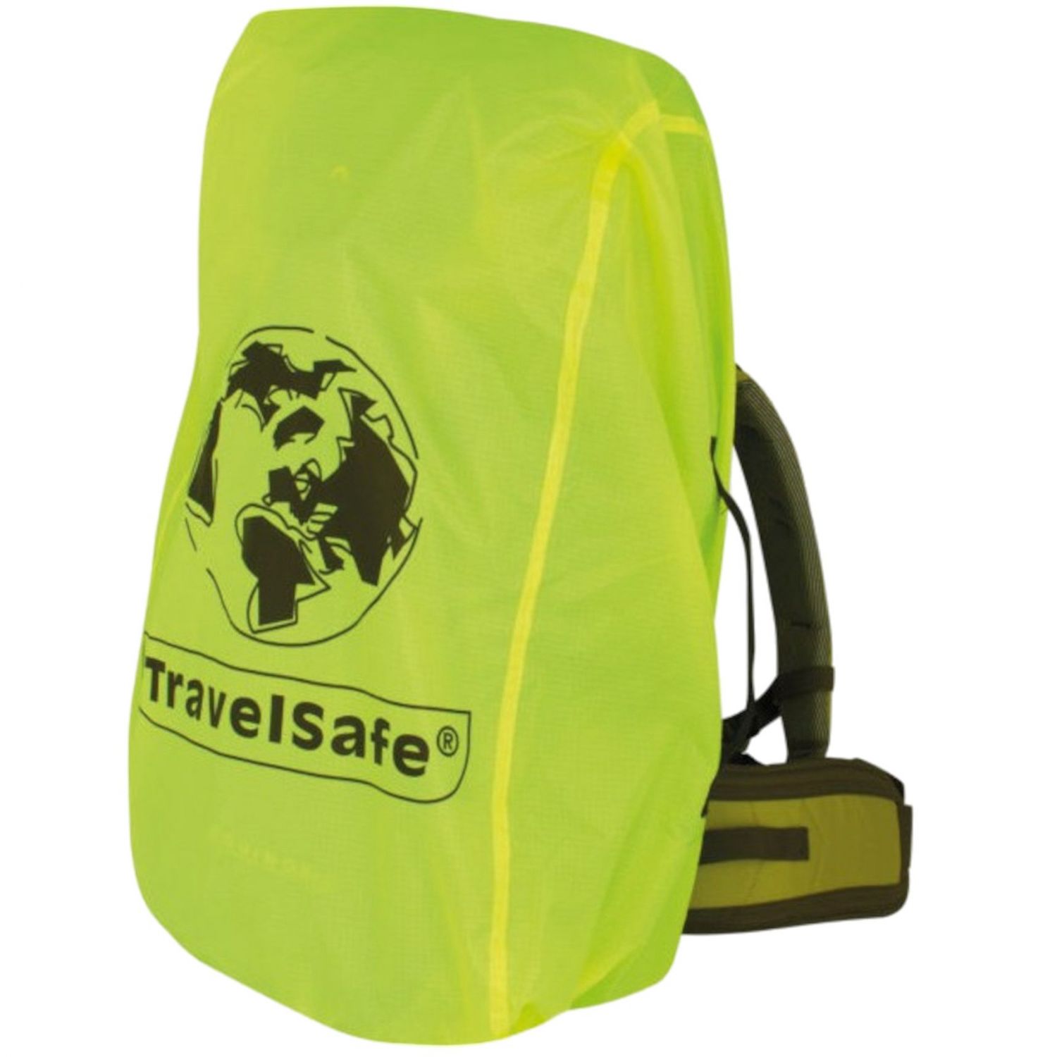 TravelSafe Regen/vlieg Hoes L, geel