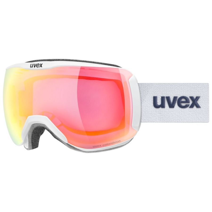 Uvex downhill 2100 CV, skibril, wit