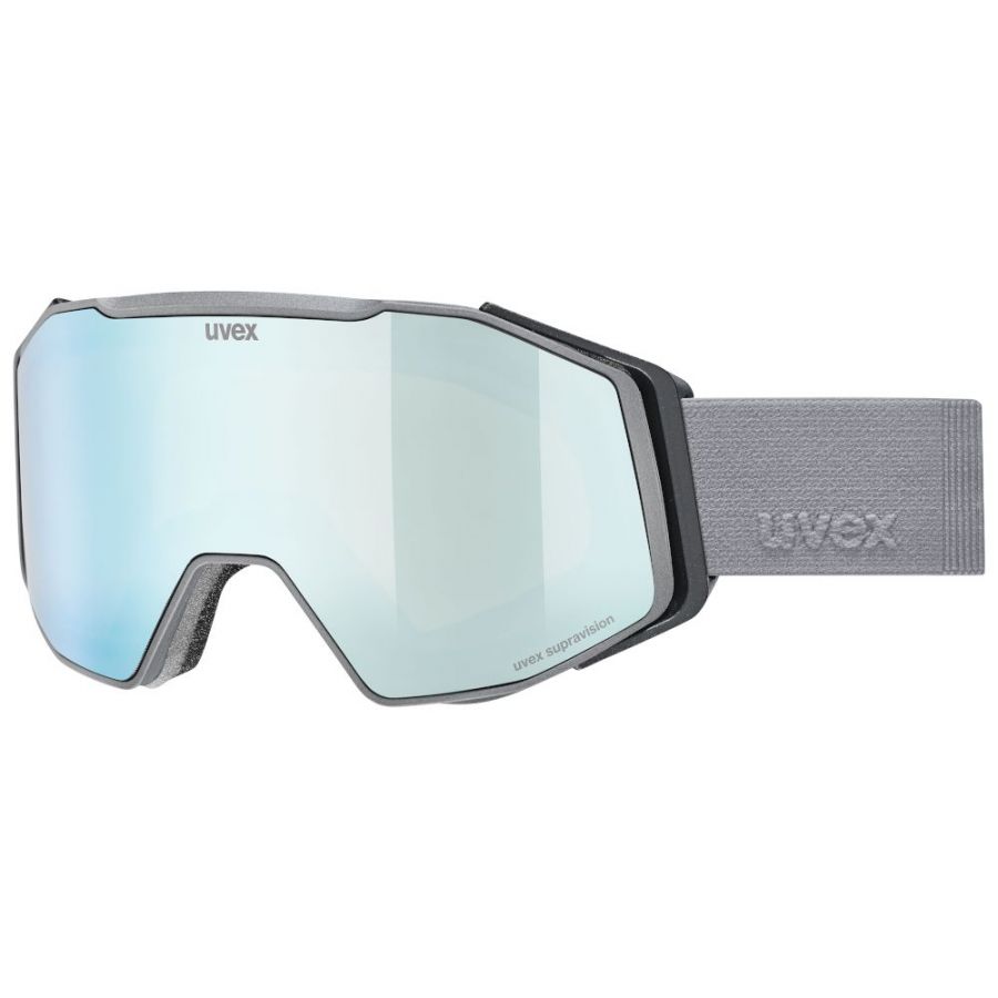 Uvex Gravity FM, skibril, grijs