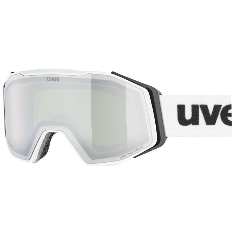 Uvex Gravity FM, skibril, wit