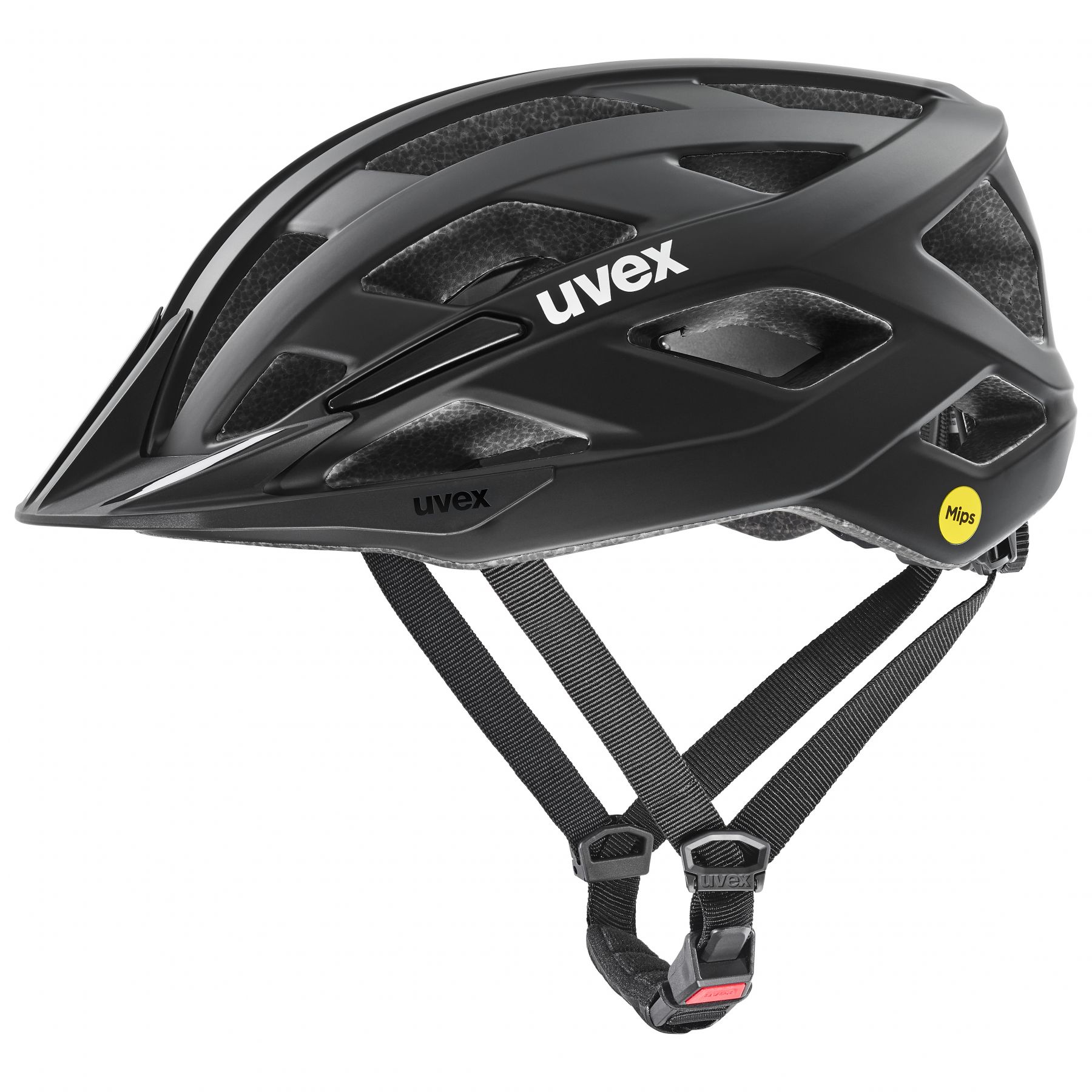 Uvex I-Vo 2 Mips, fietshelm, zwart