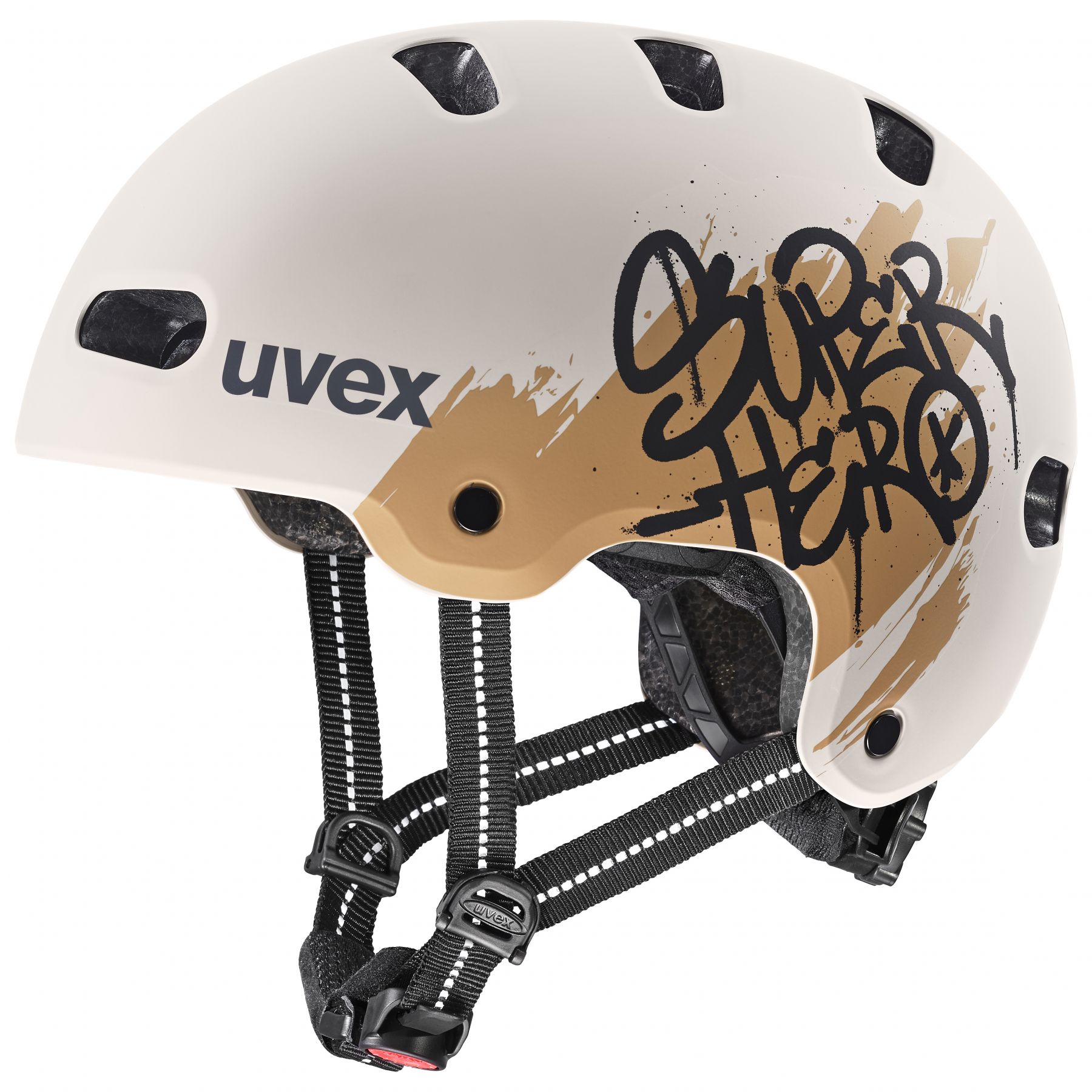 Uvex Kid 4 Style, fietshelm, junior, grijs