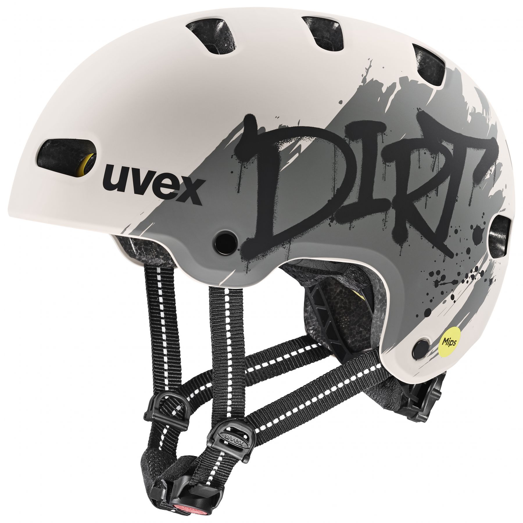 Uvex Kid 4 Style MIPS, fietshelm, junior, grijs