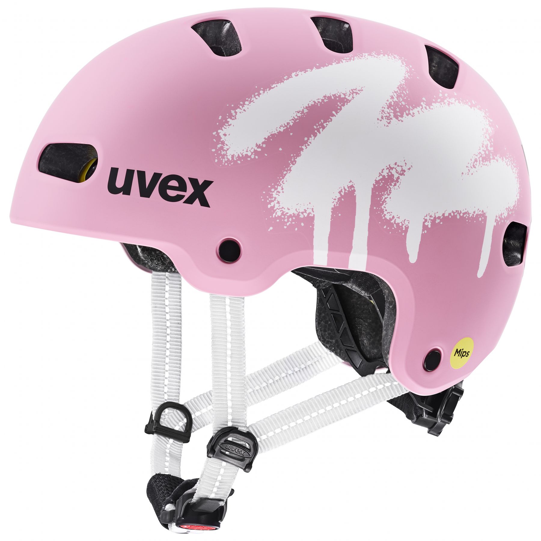 Uvex Kid 4 Style MIPS, fietshelm, junior, roze