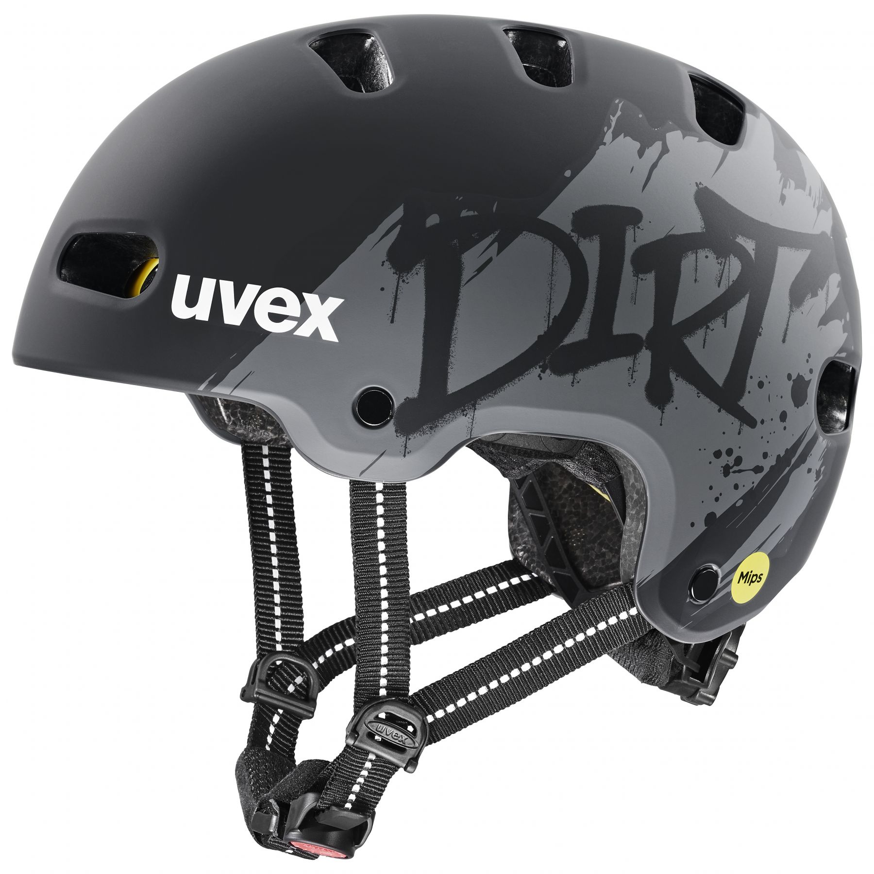 Uvex Kid 4 Style MIPS, fietshelm, junior, zwart