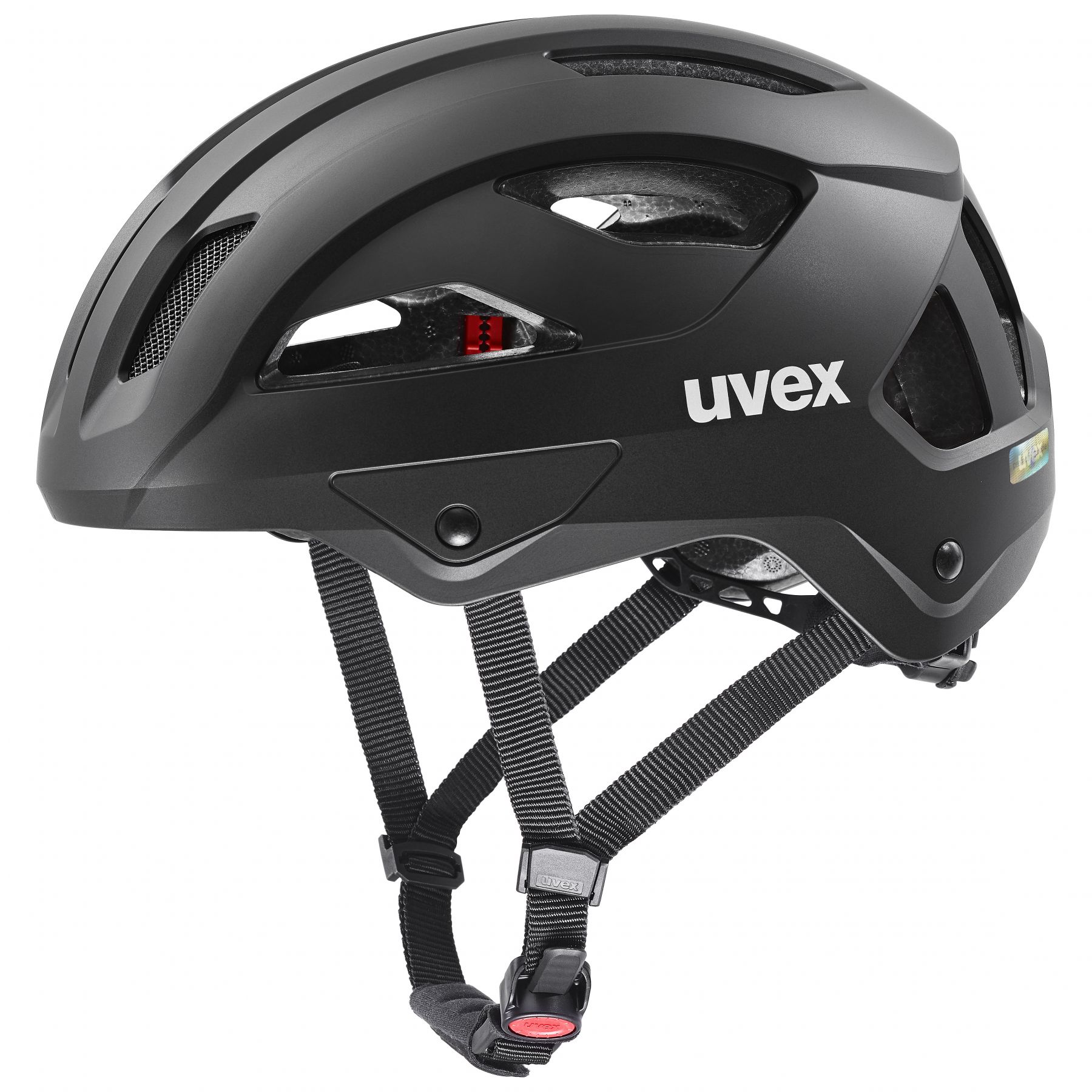 Uvex Stride, fietshelm, zwart