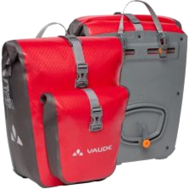 Vaude Aqua Back Plus, waterdichte fietstas, rood
