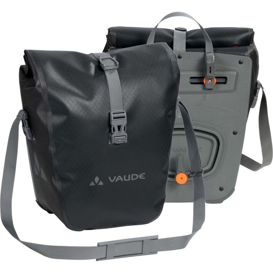 Vaude Aqua Front, waterdichte fietstas, zwart