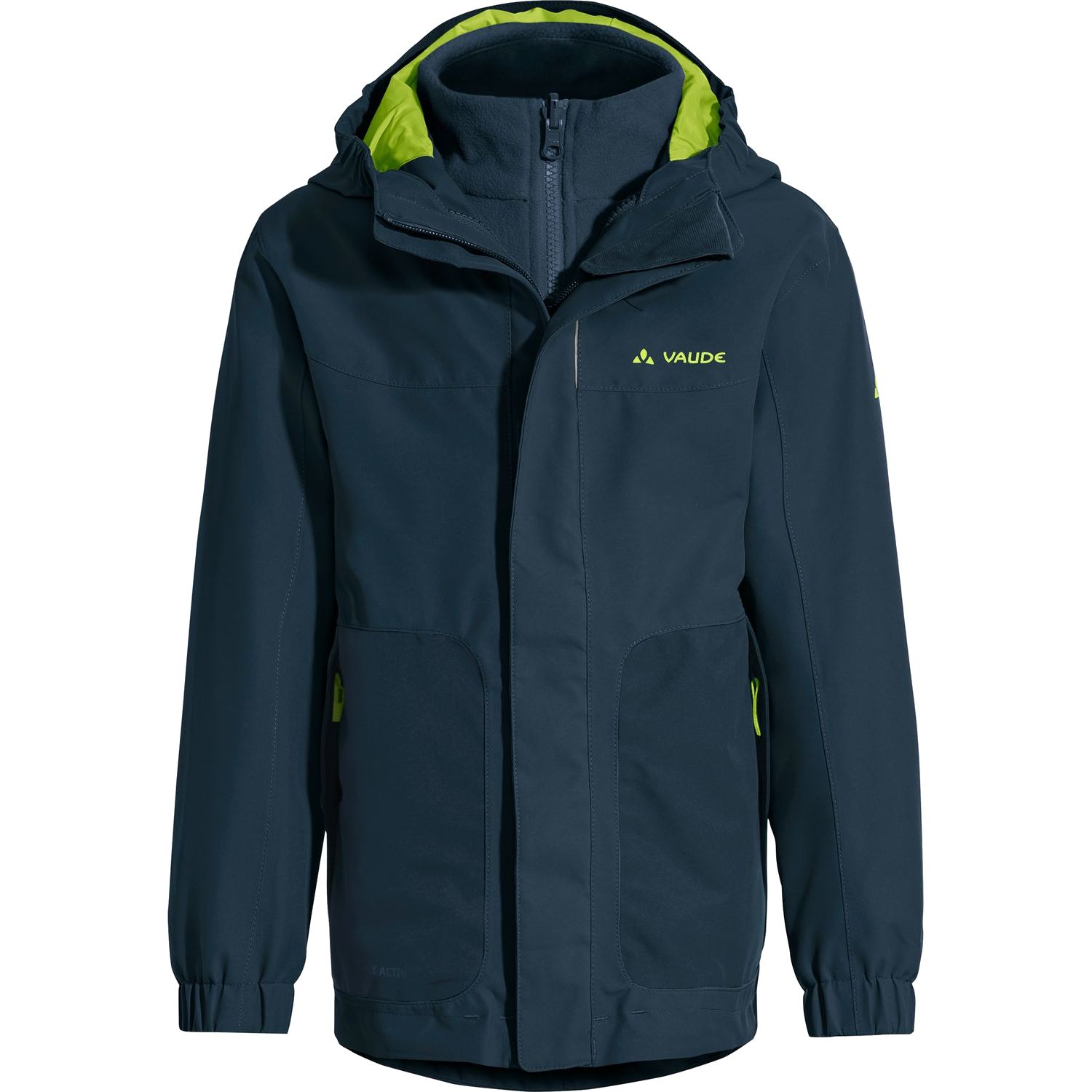 Vaude Kids Campfire 3in1 Jacket IV, winterjas, donkerblauw