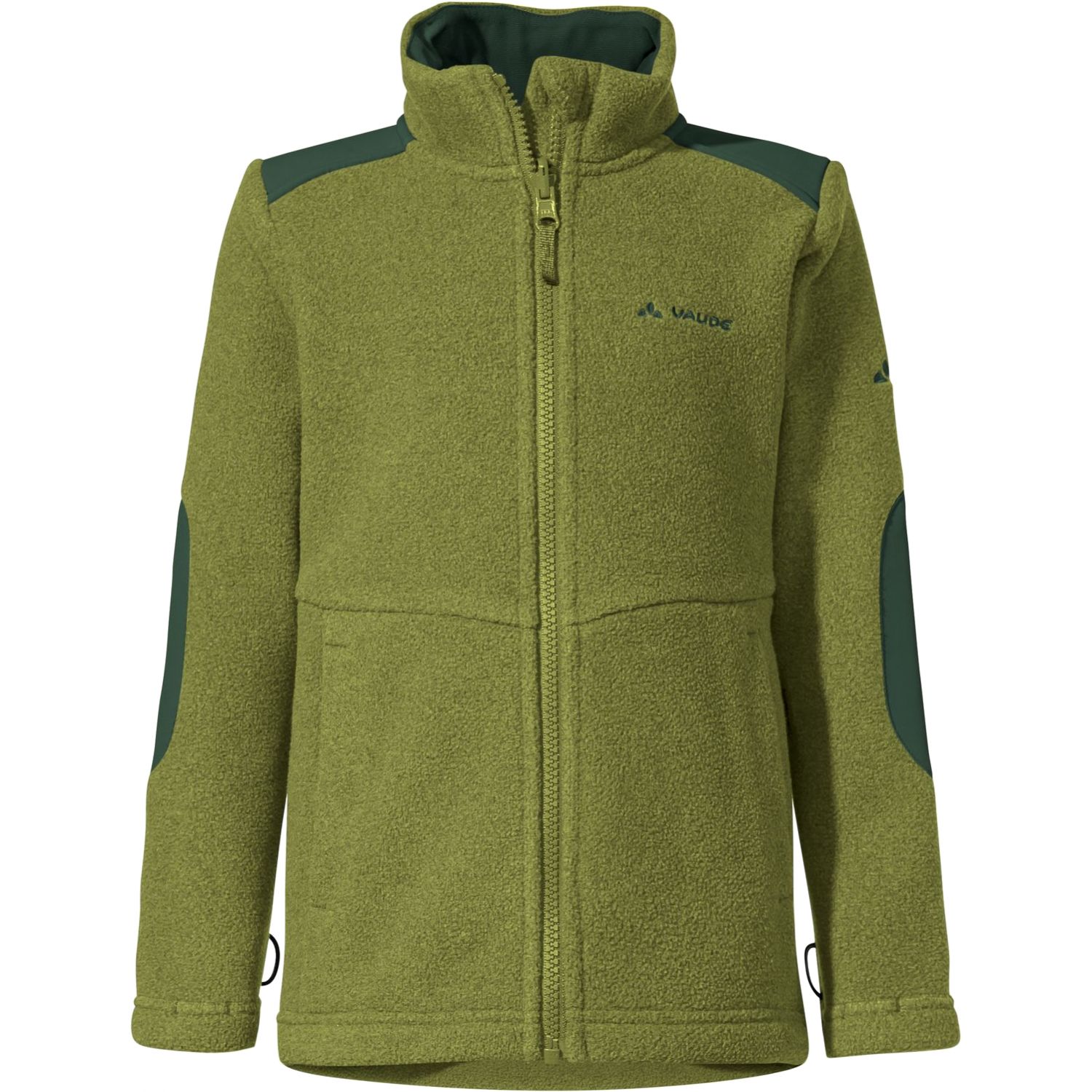 Vaude Kids Caprea Fleece Jacket II, fleecejack, groen