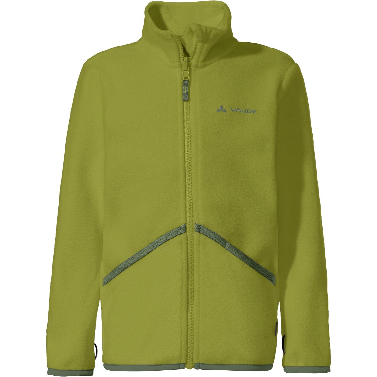 Vaude Kids Pulex Jacket, fleece trui, groen
