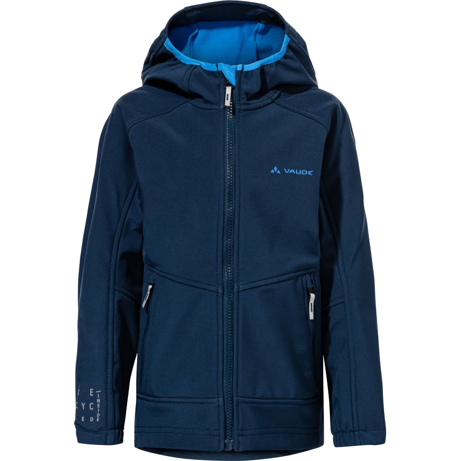 Vaude Kids Rondane Jacket IV, softshelljas, blauw