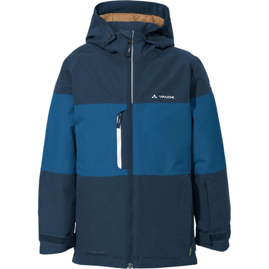 Vaude Kids Snow Cup Jacket, skijas, donkerblauw/blauw