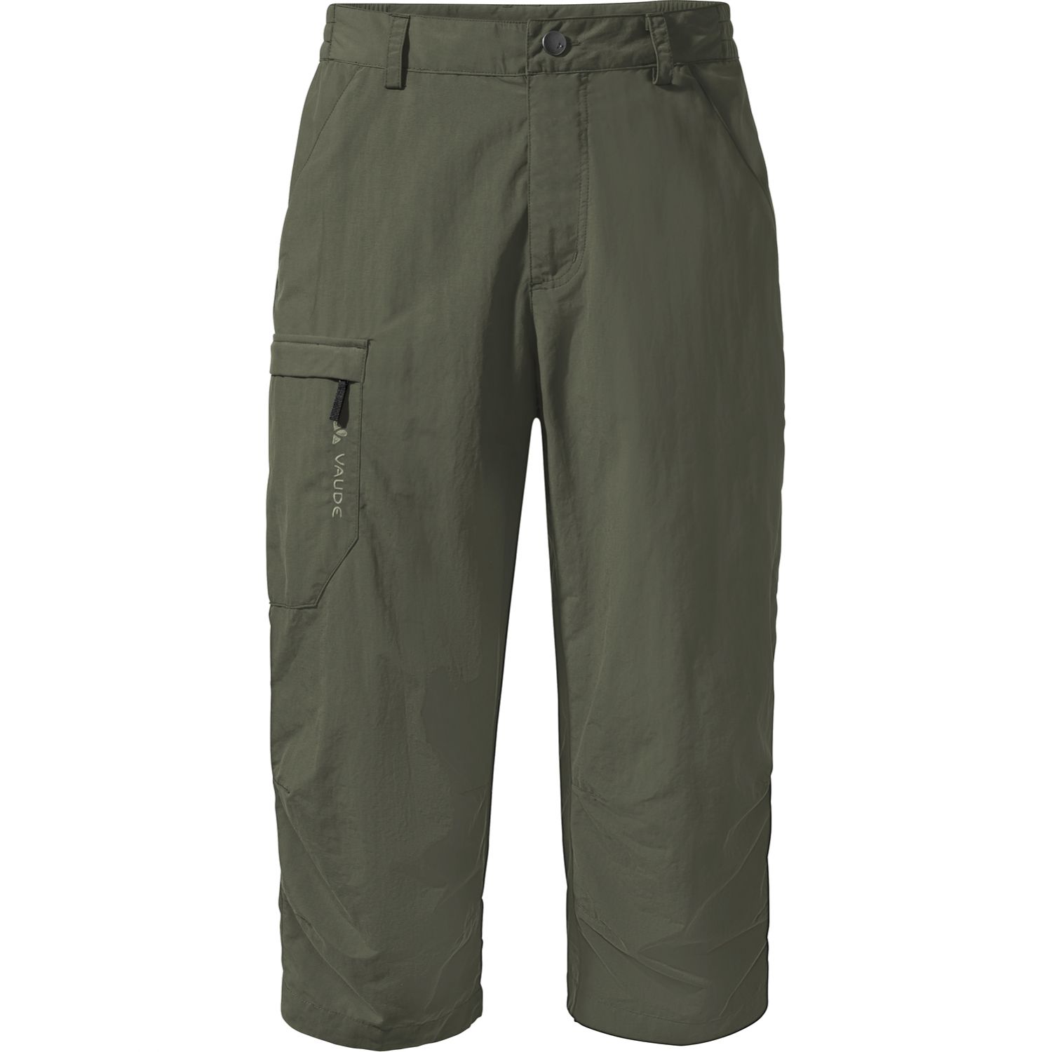 Vaude Men's Farley Capri Pants II, wandelbroek, heren, groen