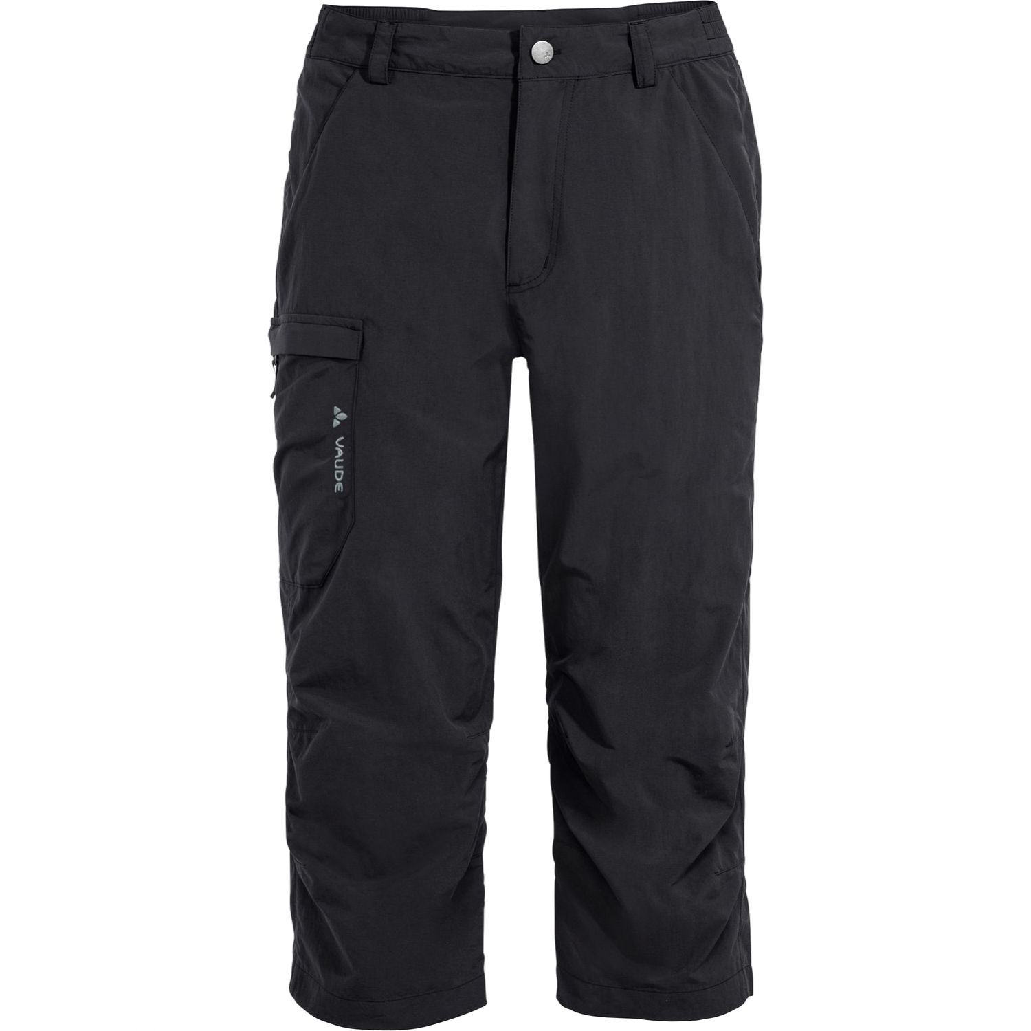 Vaude Men's Farley Capri Pants II, wandelbroeken, heren, zwart