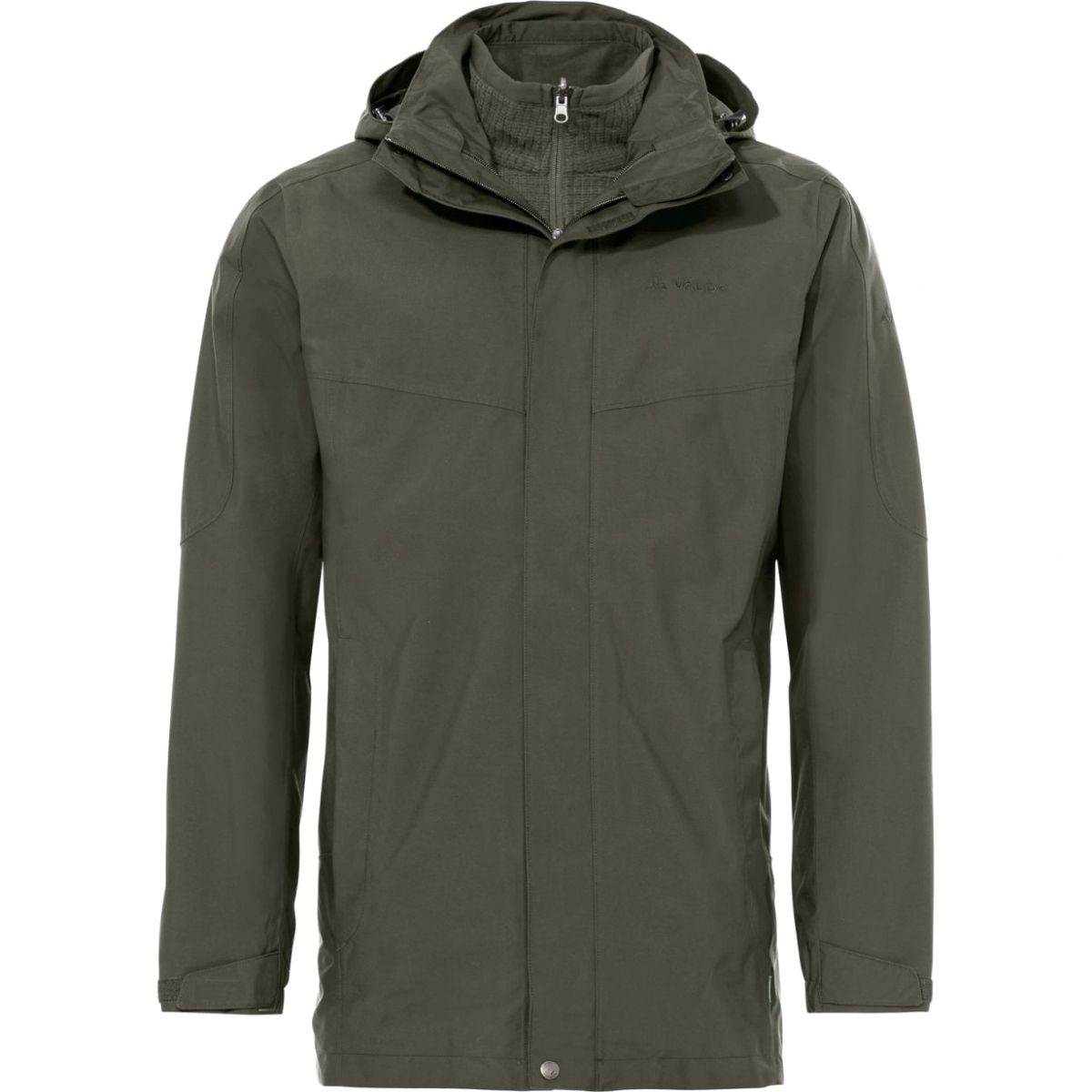 Vaude Men's Idris 3in1 Parka III, winterjas, heren, groen
