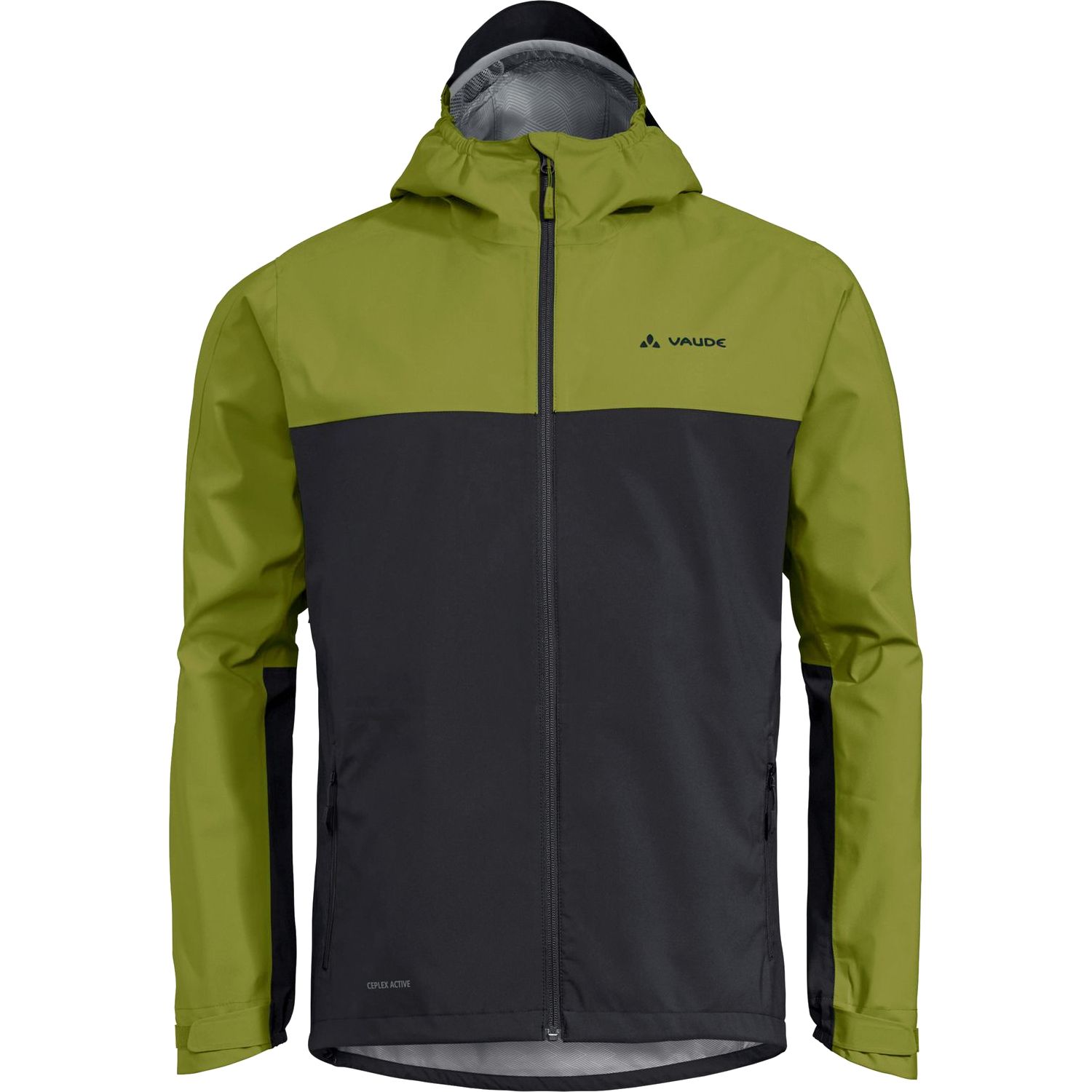 Vaude Men's Moab Rain Jacket, regenjas, heren, groen