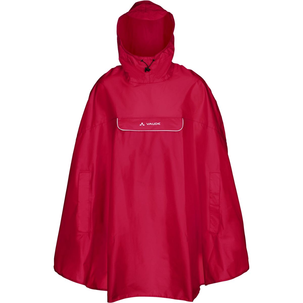 Vaude Valdipino Poncho, donkerrood