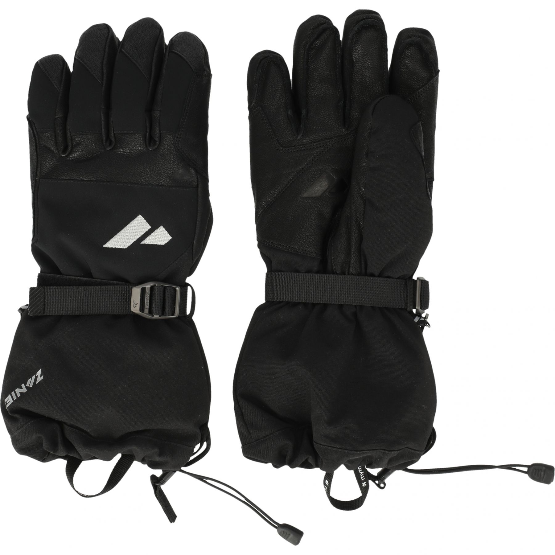 Zanier 80° North STX, skihandschoenen, zwart