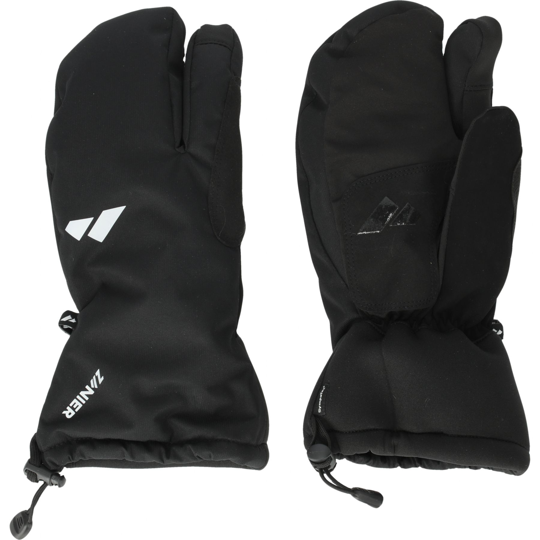 Zanier Vienna STX 3-vinger, skihandschoenen, zwart